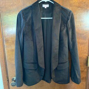 Black Velvet Blazer